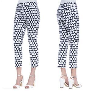 Kate Spade Jackie Lemon Print Pants 2 Euro Summer Quiet Luxury Twee Amalfi Coast